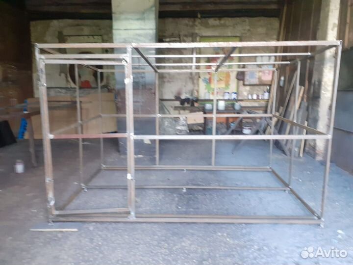 Вольер для Собак Скелет.(Металлокаркас)