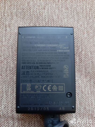 Зарядное устройство для фотоаппарата Canon