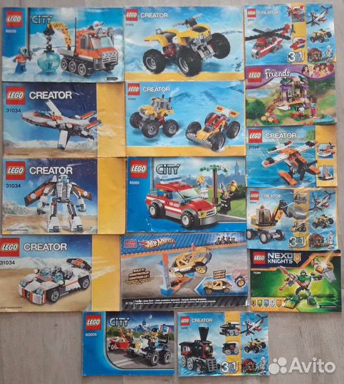 Lego Creator 12 наборов