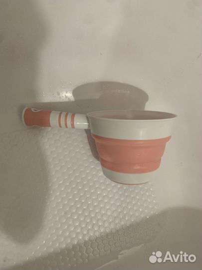 Ванночка для купания с термометром и матрасом