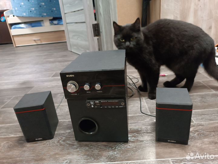 Колонки 2.1 с bluetooth