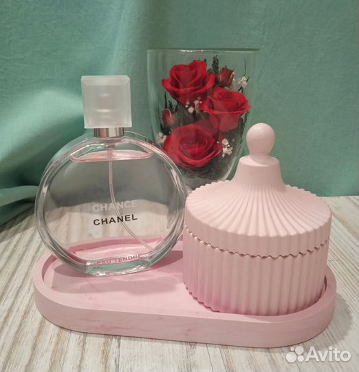 Набор из гипса. Шкатулка и подставка овальная