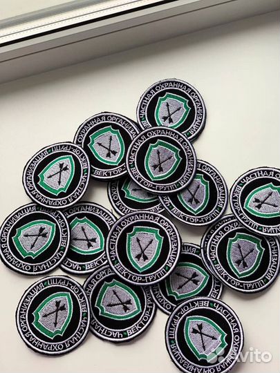 Вышивка шевронов на заказ