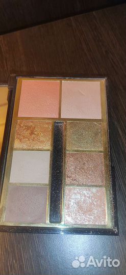 Guerlain palette gold тени