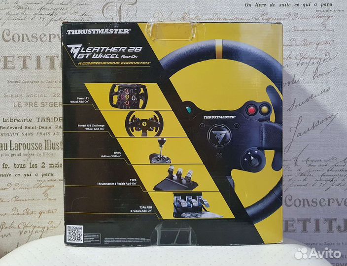 Новый Руль TM Leather 28 GT Add on