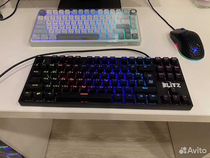 Игровая механическая клавиатура defender blitz