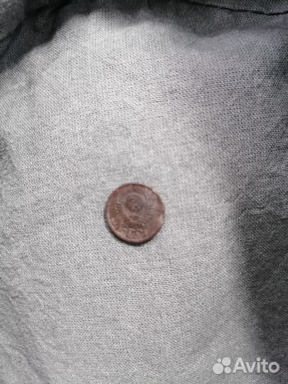 Монета СССР 1 копейка