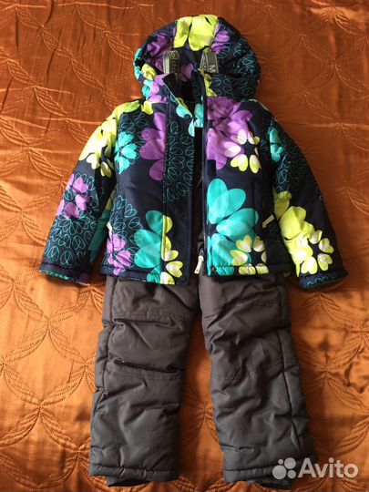 Зимний костюм для девочки