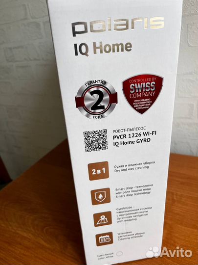 Робот-пылесос Polaris pvcr 1226 gyro новый