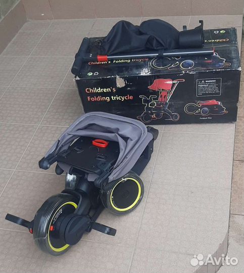 Велосипед складной компактный (Grey Stil)