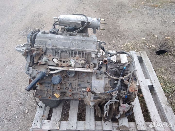 Двигатель Toyota 4s-fe катушечный