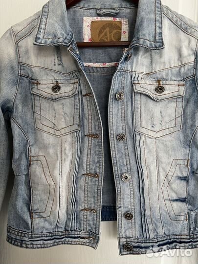 Джинсовая куртка женская 44 р