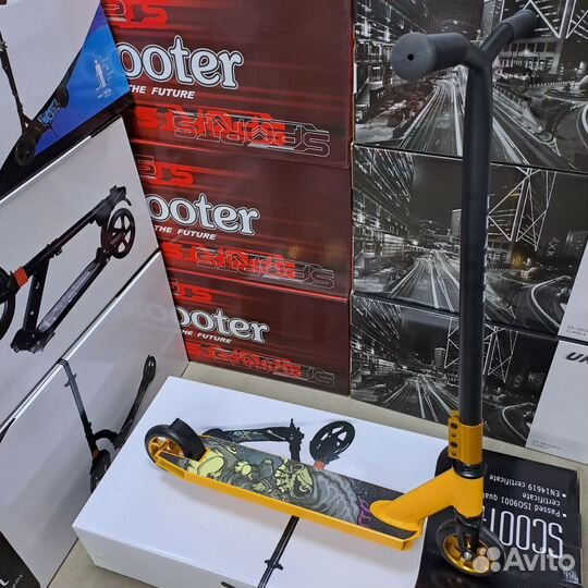 Трюковой самокат Show Yourself Print 110