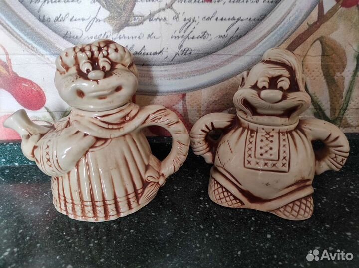 Новый набор сахарница и завар.чайник, Чайный набор