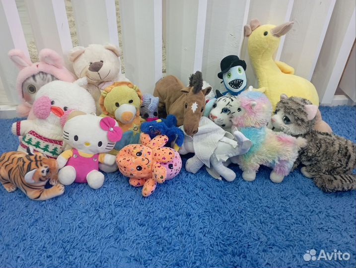 Мягкие игрушки пакетом