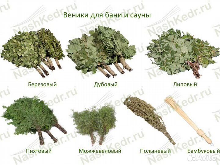 Веники для бани