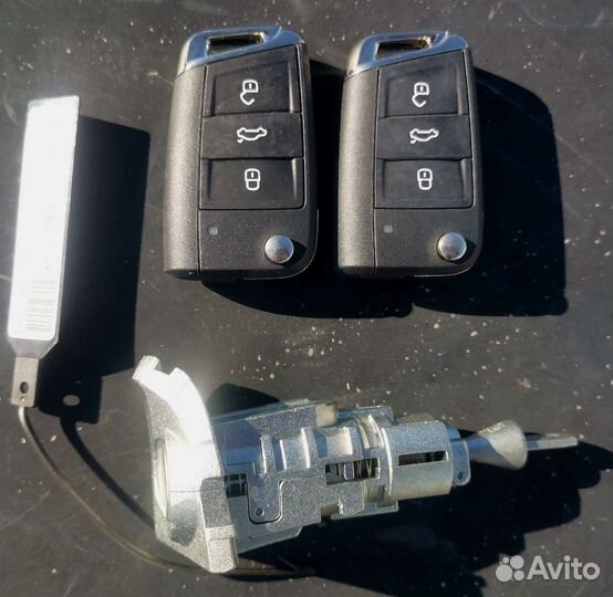 Набор ключей Tiguan Keyless Go