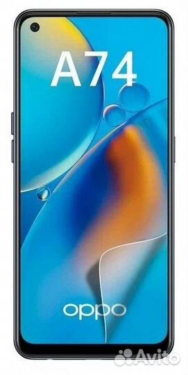 Защитное стекло 9D для oppo A74 4G Full