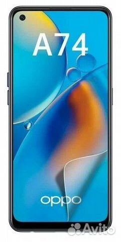 Защитное стекло 9D для oppo A74 4G Full