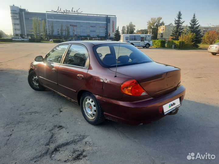 Kia Spectra 1.6 МТ, 2008, 175 000 км
