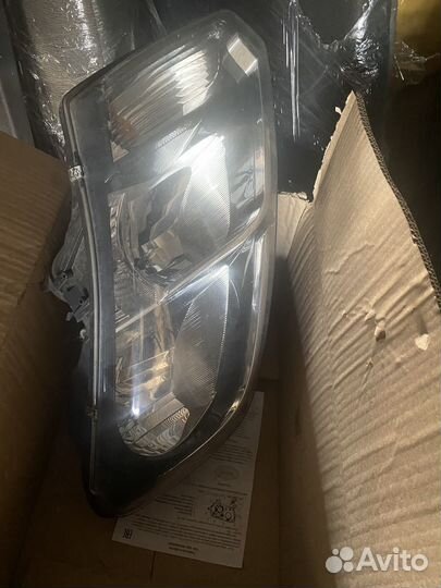 Фара под ремонт рено логан 2