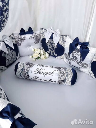 Бортики в кроватку