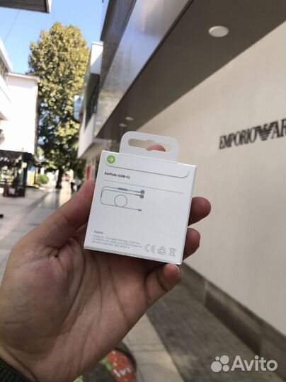 Наушники Apple EarPods USB C