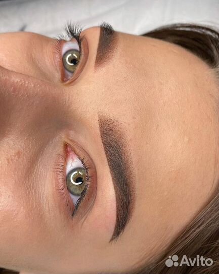 Перманентный макияж бровей и губ