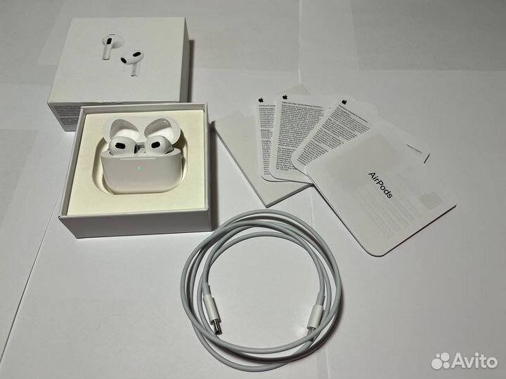 Беспроводные наушники apple airpods 3