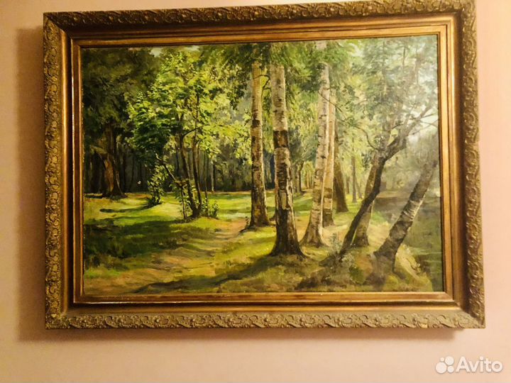 Картина масло холст