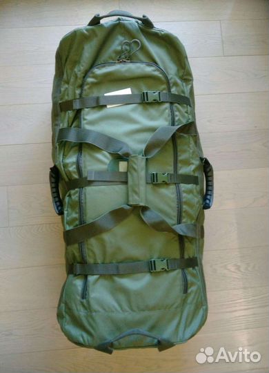 Армейский офицерский баул на колёсах. Спн. 110л