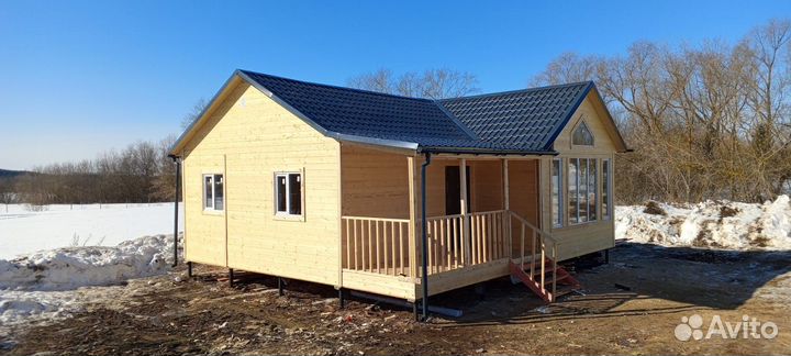 Каркасный дом 8*9