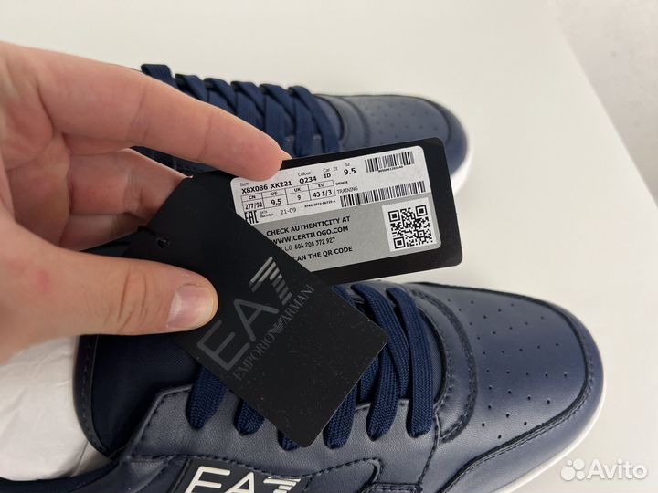 Кеды EA7 Armani 43 1/3