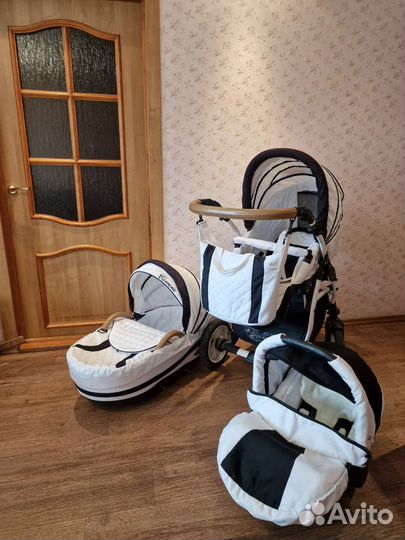 Коляска 3 в 1 Gusio Briciola Carrera