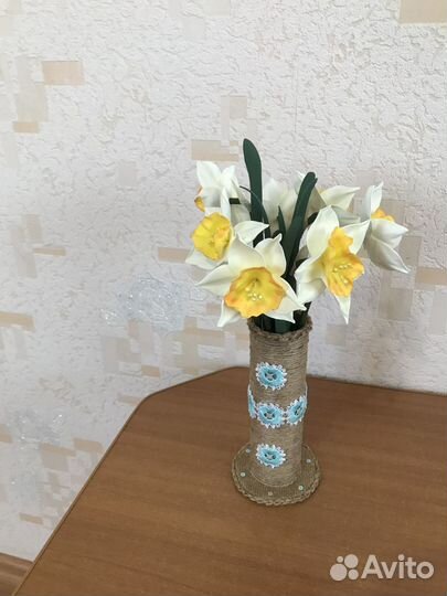 Цветы ручной работы