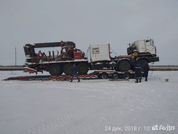 Перевозка негабаритных грузов, Услуги трала