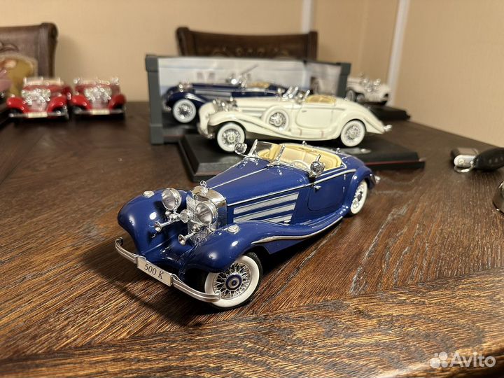 1:18 Mercedes-Benz 500K Roadster (Maisto Thailand)