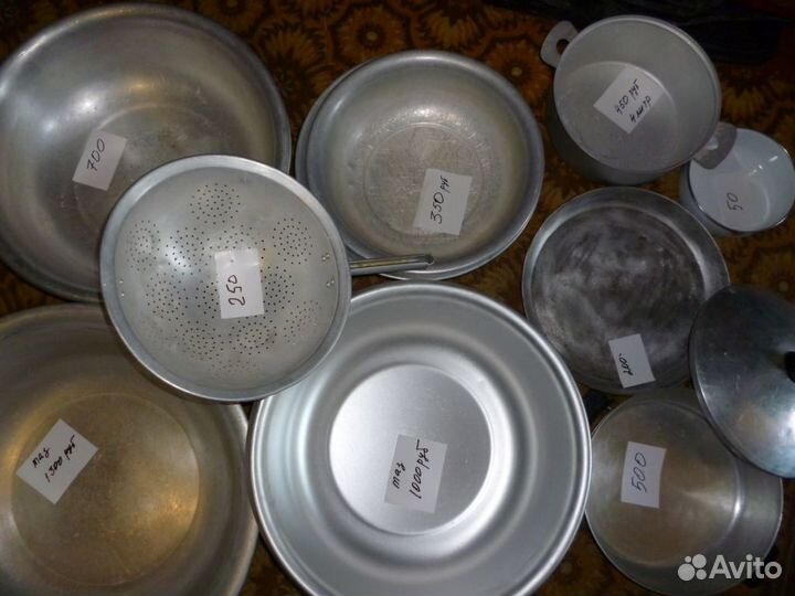 Алюминевые тазы СССР