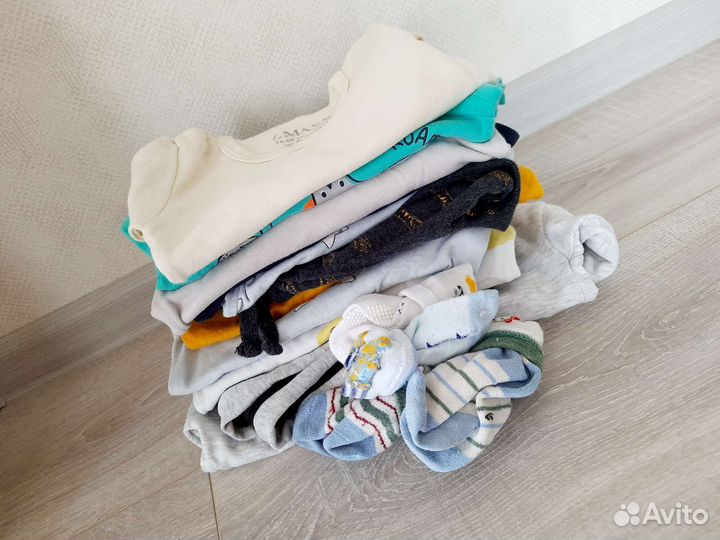 Вещи пакетом на мальчика 74