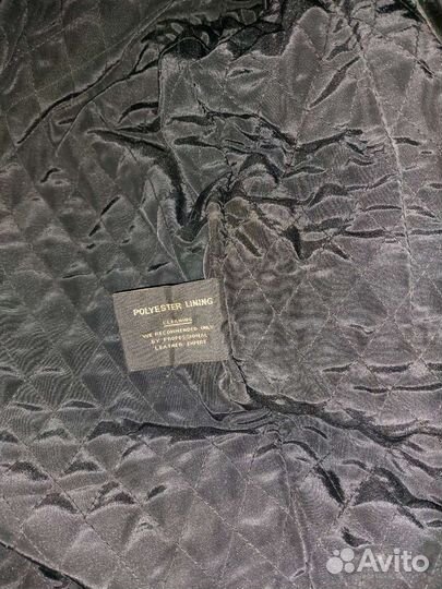 Кожаная куртка мужская