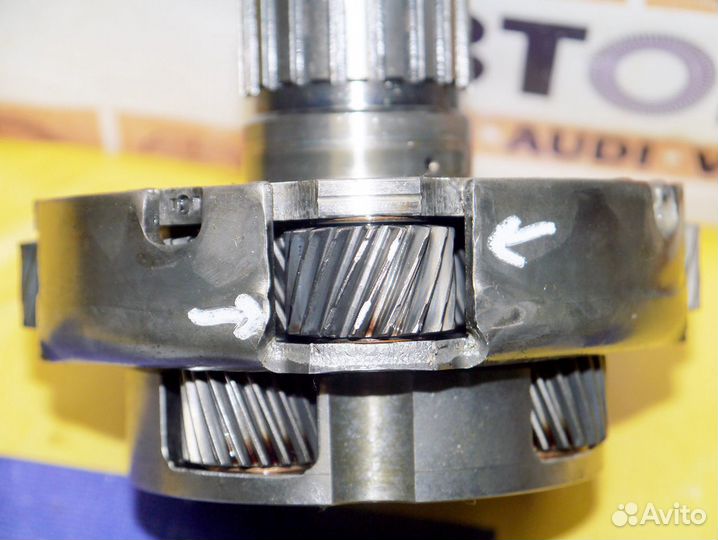 Планетарная передача Gen1 Вольво AW 55-50 SN