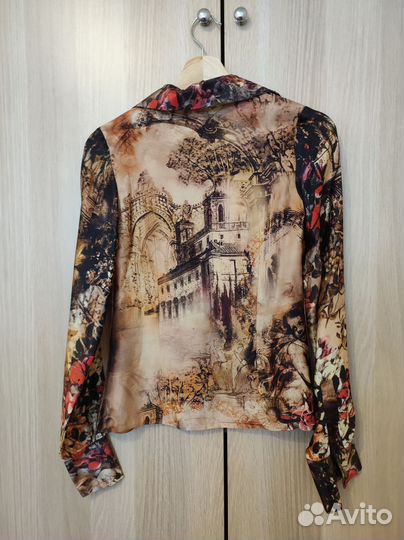 Блузка натуральный шелк 42-44