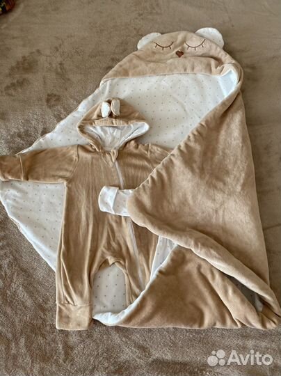 Конверт набор на выписку вещи для новорожденного