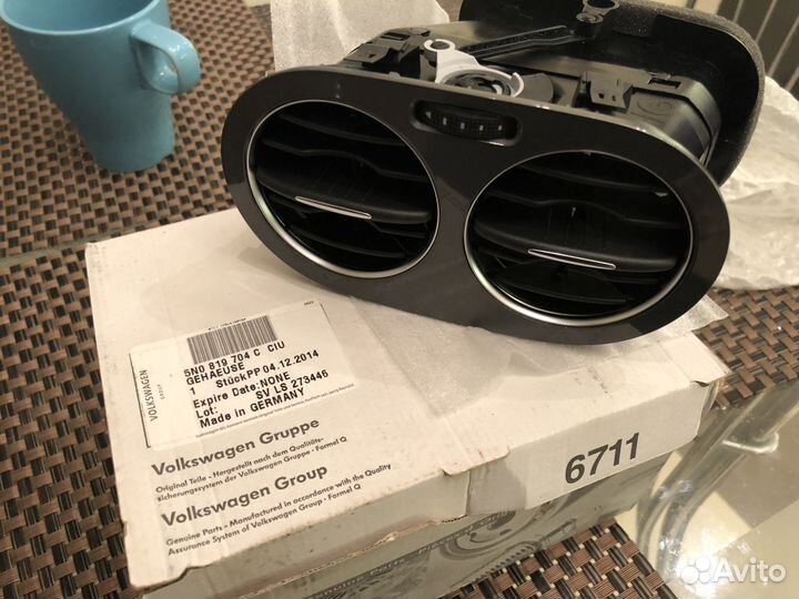 Дефлектор воздуха tiguan салон