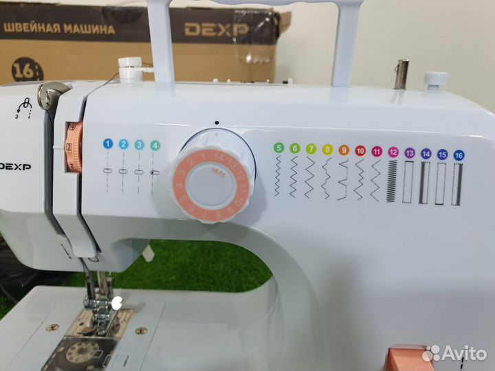 Новая швейная машинка Dexp SM-1600H