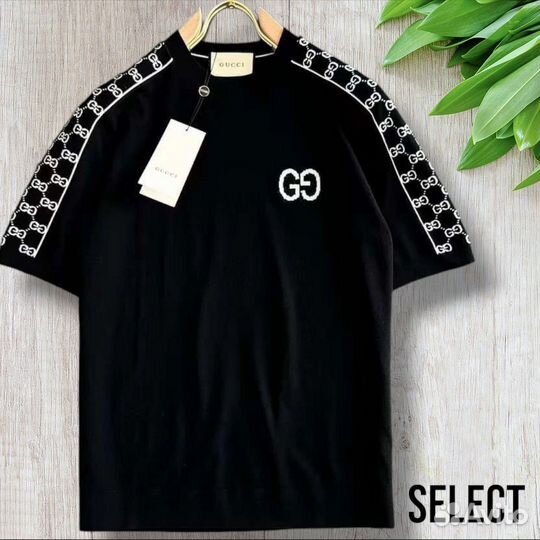 Мужская классическая футболка Gucci