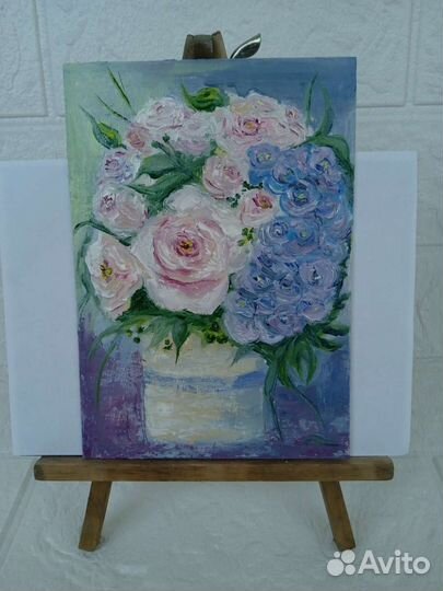 Картина маслом миниатюра