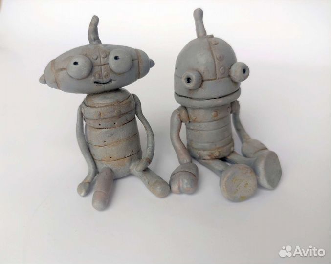 Машинариум, набор фигурок, роботы