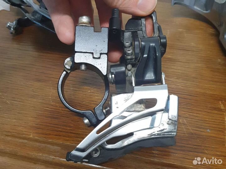 Запчасти для велосипеда. Вилка, втулки, переключат