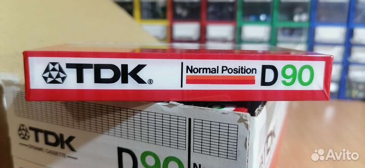 Аудиокассета TDK D 90 1982 год. Идеал